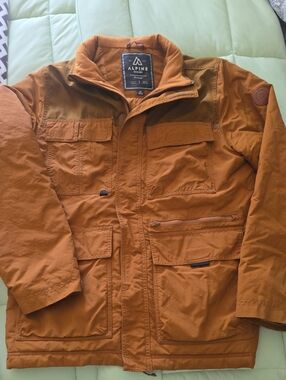 Alpine Design Men's Copper Brown Military Field Jacket